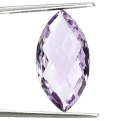 PINK AMETHYST BRIOLETTE MARQUISE 23X12MM 12.01 Cts.