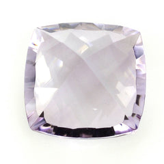 PINK AMETHYST CONCAVE CUT CUSHION 10MM 4.00 Cts.