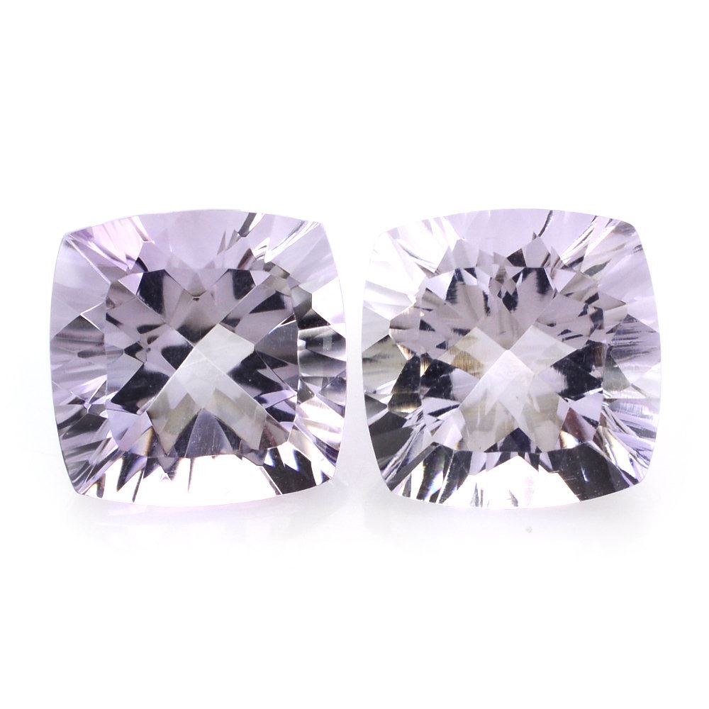 PINK AMETHYST CONCAVE CUT CUSHION 10MM 4.00 Cts.