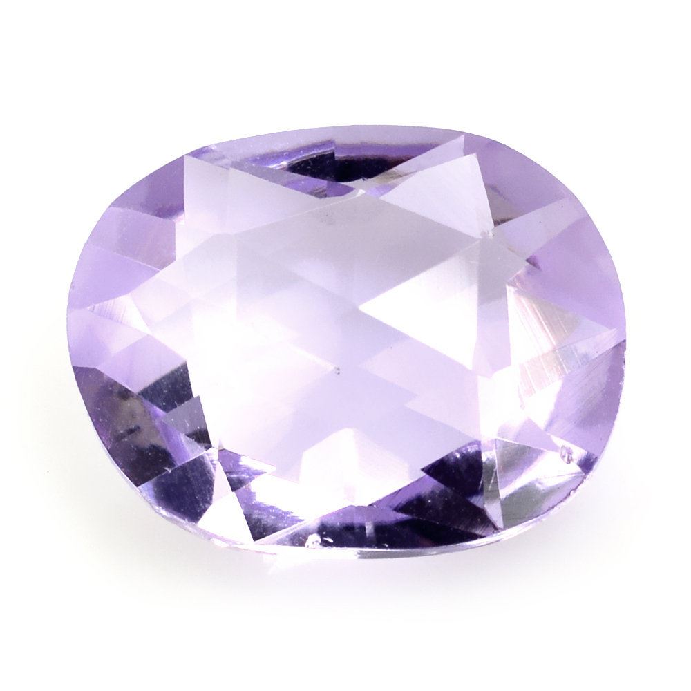 PINK AMETHYST ROSE CUT BRIOLETTE CUSHION 13.50X10.50MM 5.60 Cts.