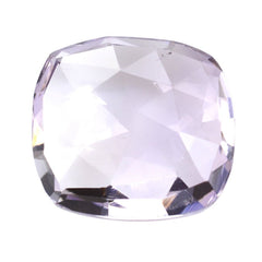 PINK AMETHYST ROSE CUT BRIOLETTE CUSHION 13.50X12.50MM 8.25 Cts.