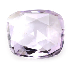 PINK AMETHYST ROSE CUT BRIOLETTE CUSHION 14X12MM 6.65 Cts.