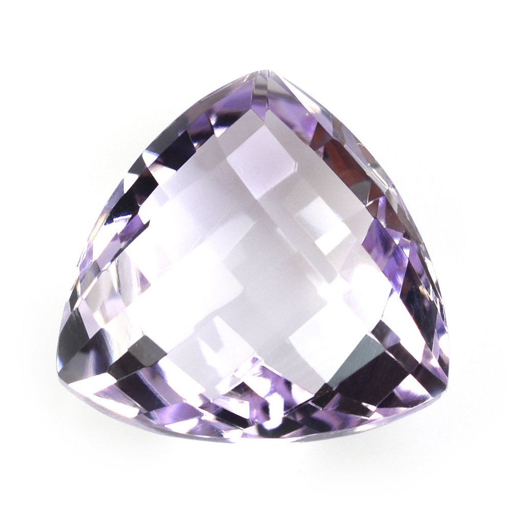 PINK AMETHYST BRIOLETTE TRILLION 15MM 11.10 Cts.