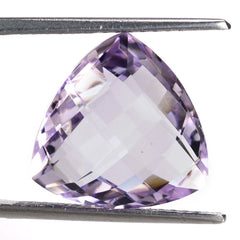 PINK AMETHYST BRIOLETTE TRILLION 15MM 11.10 Cts.