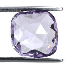 PINK AMETHYST ROSE CUT BRIOLETTE CUSHION 13MM 6.77 Cts.
