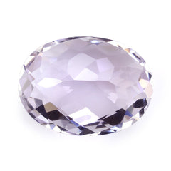 PINK AMETHYST CHECKER CUT OVAL 20X15MM 14.95 Cts.