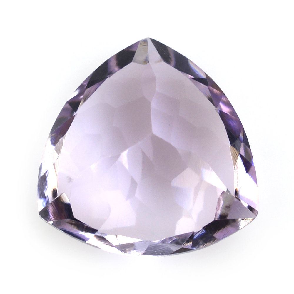 PINK AMETHYST CUT TRILLION 14MM 8.70 Cts.