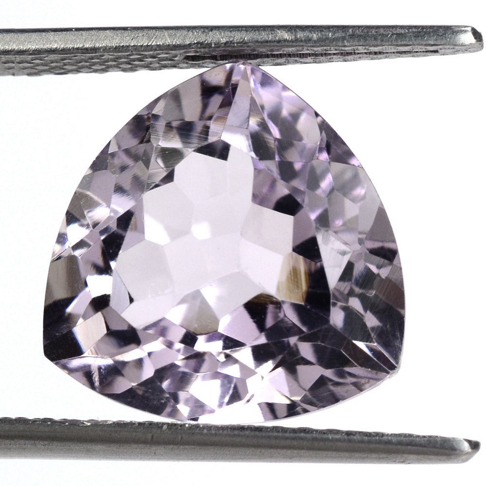 PINK AMETHYST CUT TRILLION 14MM 8.70 Cts.