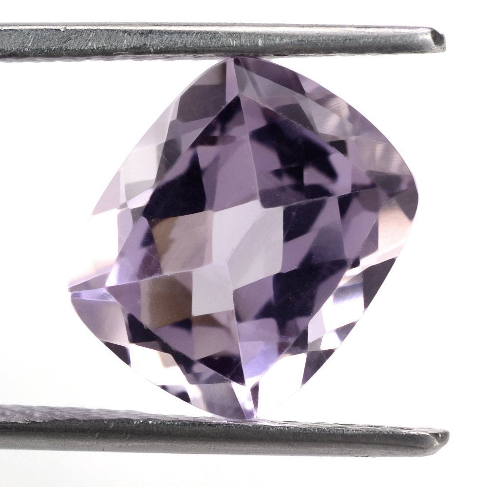 PINK AMETHYST CUT CUSHION 12X10MM 4.30 Cts.