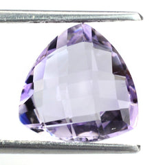 PINK AMETHYST BRIOLETTE TRILLION 12MM 5.56 Cts.