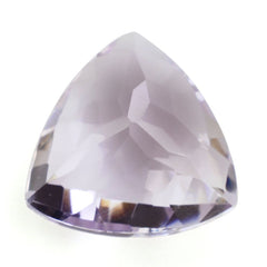 PINK AMETHYST CHECKER CUT TRILLION 12MM 4.87 Cts.