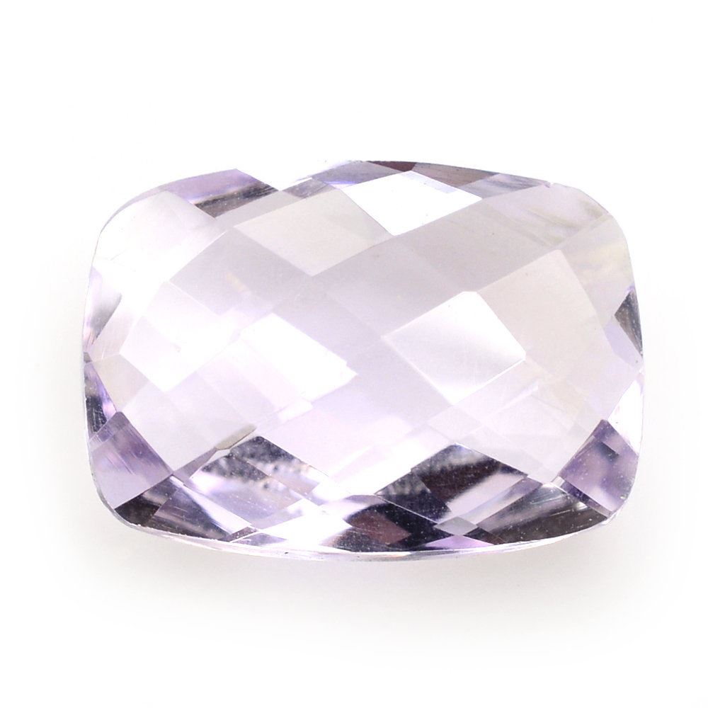 PINK AMETHYST BRIOLETTE CUSHION 14X10MM 4.93 Cts.