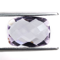 PINK AMETHYST BRIOLETTE CUSHION 14X10MM 4.93 Cts.