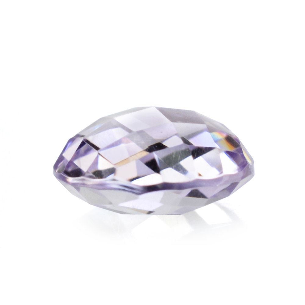 PINK AMETHYST BRIOLETTE ROUND (LITE) 8MM 1.70 Cts.