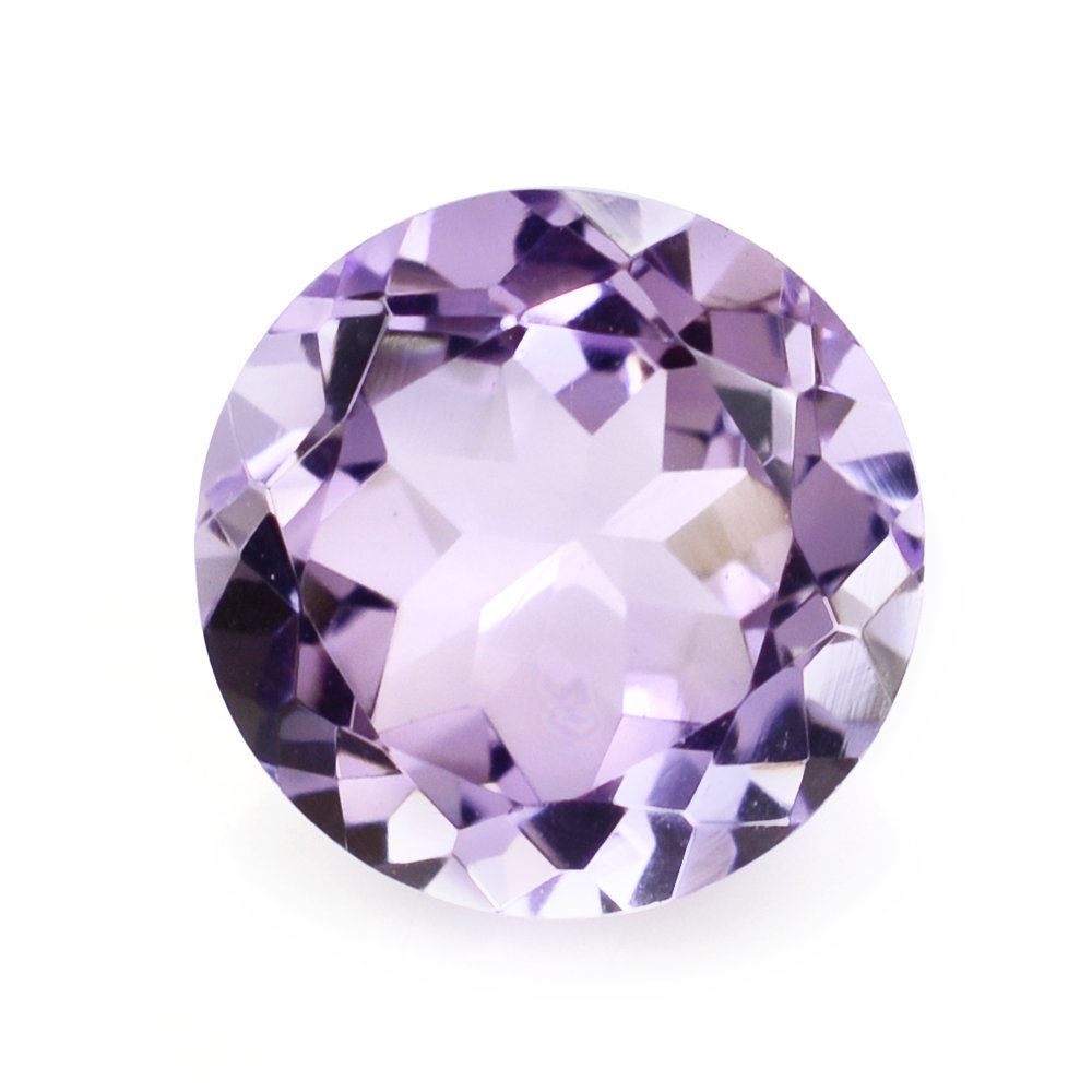 PINK AMETHYST CUT ROUND 9MM 2.40 Cts.