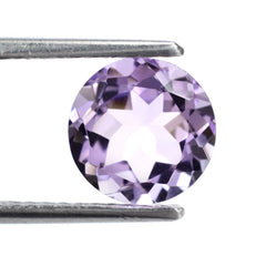 PINK AMETHYST CUT ROUND 9MM 2.40 Cts.