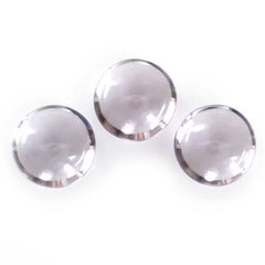PINK AMETHYST DOMED BUFFTOP ROUND 8MM 1.77 Cts.