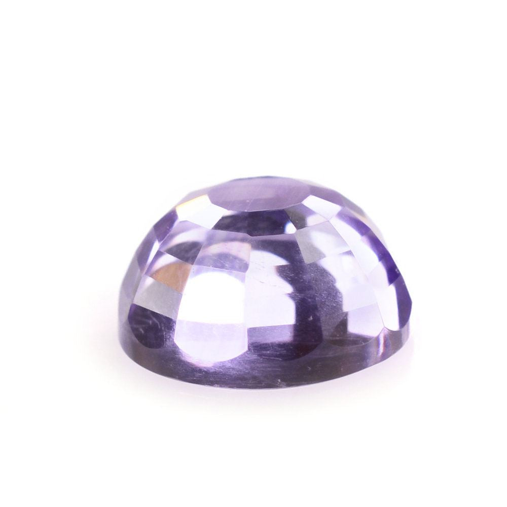 PINK AMETHYST STEP CUT ROUND CAB 7MM 1.20 Cts.