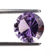 PINK AMETHYST DIAMOND CUT ROUND 10MM 2.90 Cts.