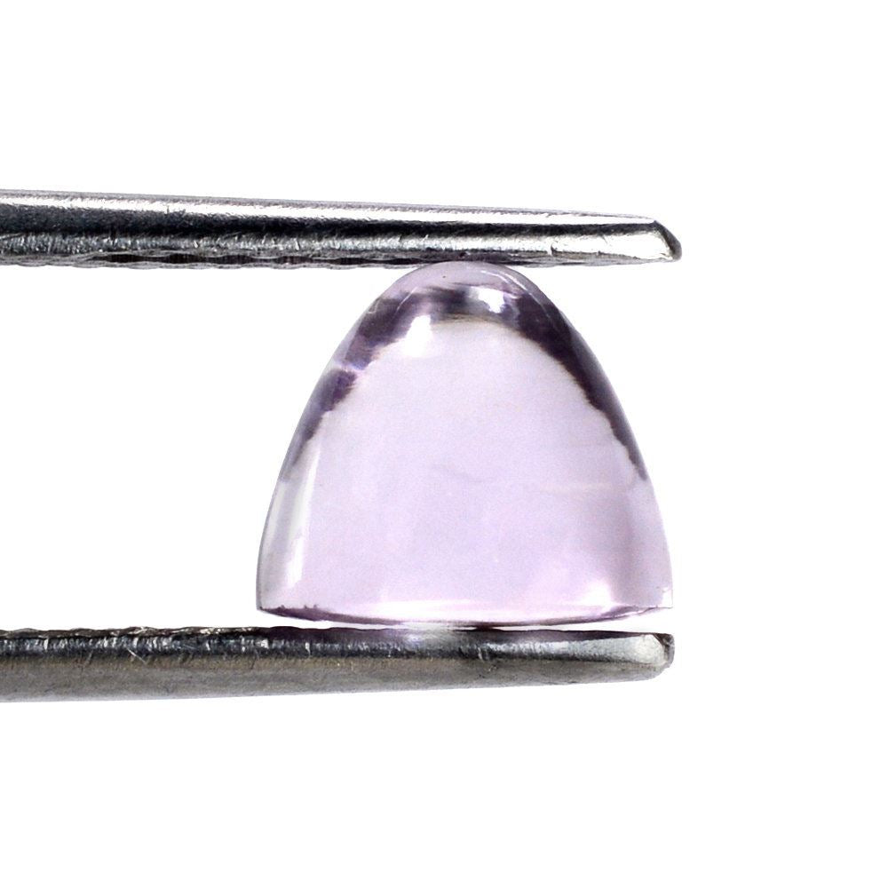 PINK AMETHYST BULLET CAB 8MM 2.96 Cts.