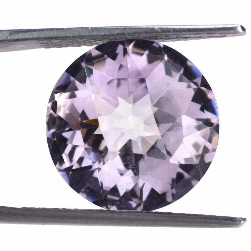 PINK AMETHYST HIGH DOME ROSE CUT ROUND (DES#17) 15MM 11.34 Cts.