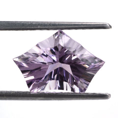 PINK AMETHYST CONCAVE CUT PENTAGON (DES#8) 14X10MM 3.89 Cts.