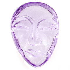 PINK AMETHYST MASK (DES#157) 21X15MM 13.33 Cts.