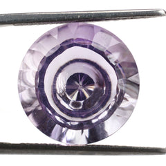 PINK AMETHYST CONCAVE CONE ROUND (DES#141) 15MM 11.15 Cts.