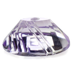 PINK AMETHYST FLAT BUFFTOP EVIL EYE OVAL (DES#112) 20X15MM 16.15 Cts.