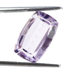 PINK AMETHYST BUBBLE LINE CUSHION (DES#124) 16X10MM 7.09 Cts.