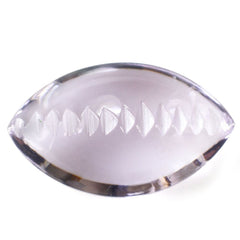 PINK AMETHYST BUFFTOP ZIP CUT BACK MARQUISE (DES#106) 20X12MM 11.57 Cts.