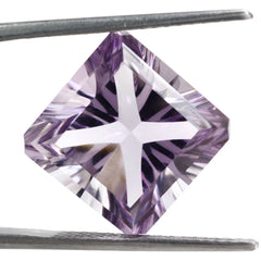 PINK AMETHYST ASCHER CONCAVE SQUARE - OCTAGON (DES#138) 15MM 11.90 Cts.