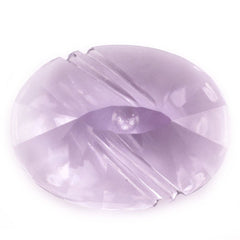 PINK AMETHYST FLAT BUFFTOP EVIL EYE OVAL (DES#112) 20X15MM 15.60 Cts.