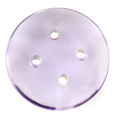 PINK AMETHYST SHIRT BUTTON (DES#58) 15MM 5.55 Cts.