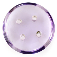 PINK AMETHYST SHIRT BUTTON (DES#58) 15MM 5.55 Cts.