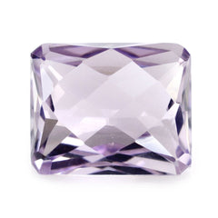 PINK AMETHYST SPECIAL CHECKER OCTAGON (DES#56) 12X10MM 5.91 Cts.