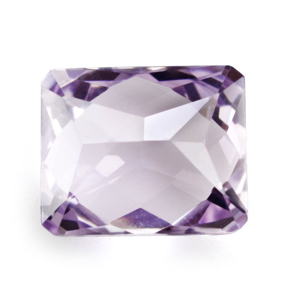 PINK AMETHYST SPECIAL CHECKER OCTAGON (DES#56) 12X10MM 5.91 Cts.
