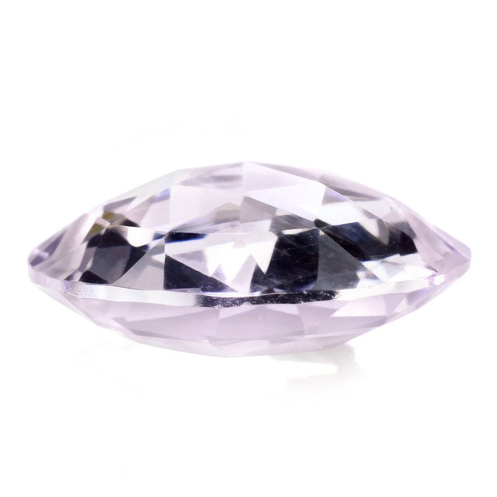 PINK AMETHYST ROSE CUT BRIOLETTE ROUND WITH TWO HOLE (FULL DRILL) (DES#63) 16MM 10.71 Cts.