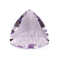 PINK AMETHYST LONG STEP CONCAVE TRILLION (DES#85) 12MM 5.03 Cts.