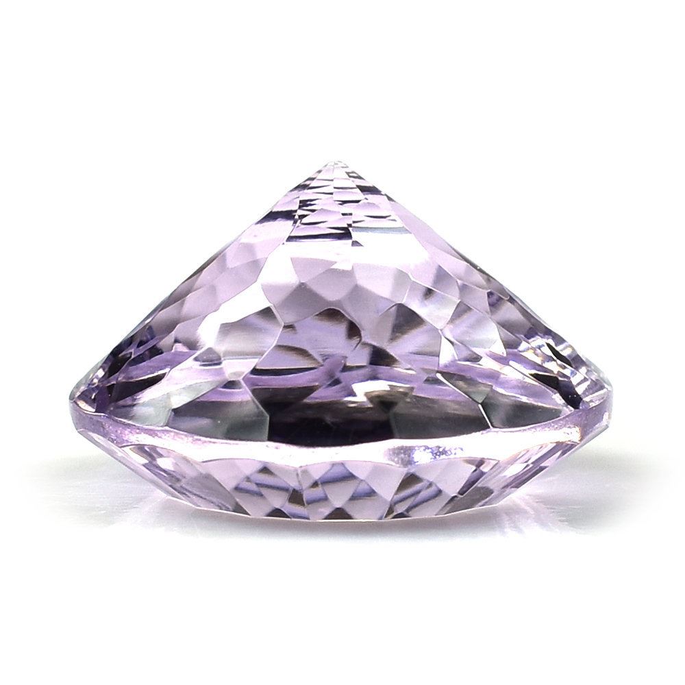 PINK AMETHYST NIRVANA CUT ROUND (DES#81) 14MM (LIGHT/CLEAN) 8.23 Cts.