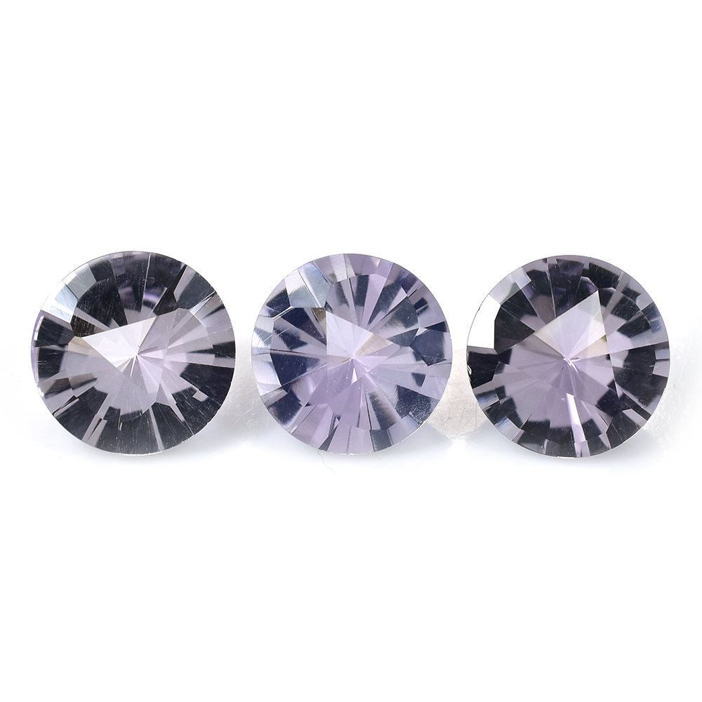 PINK AMETHYST CLUBS TOP ROUND (DES#93) (LITE) 10MM 2.63 Cts.
