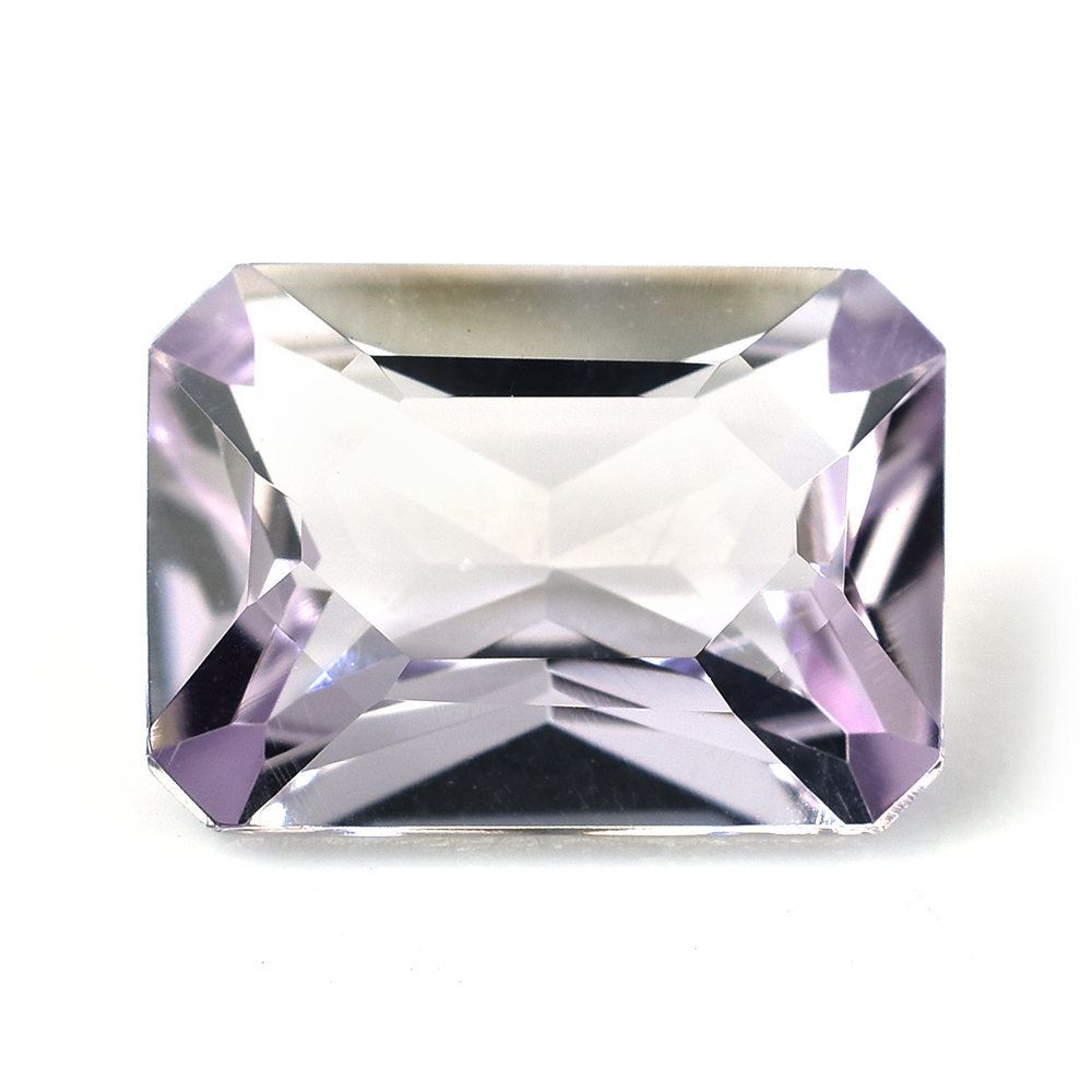 PINK AMETHYST OCTAGON REDAINT CUT WITH OCTAGON TABLE (DES#1) (LITE) 14X10MM 6.03 Cts.