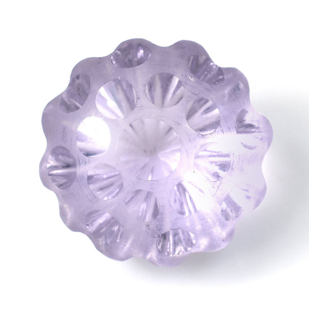 PINK AMETHYST UMBERRELLA ROUND (DES#127) (MEDIUM) 14MM 10.65 Cts.