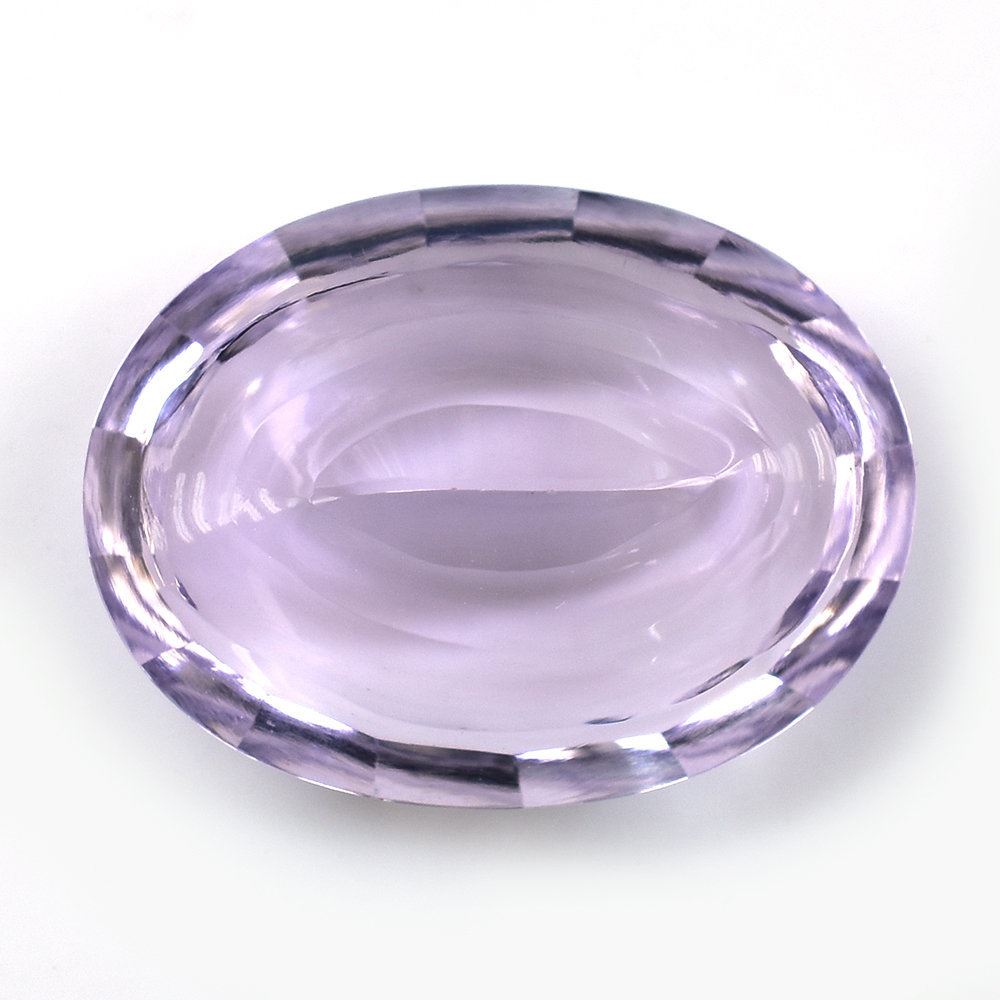 PINK AMETHYST SWIRL CUT OVAL (DES#84) (LITE) 16X12MM 7.99 Cts.