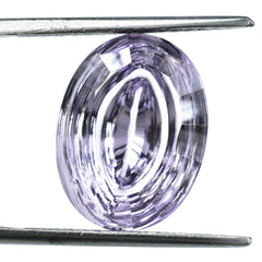 PINK AMETHYST SWIRL CUT OVAL (DES#84) (LITE) 16X12MM 7.99 Cts.