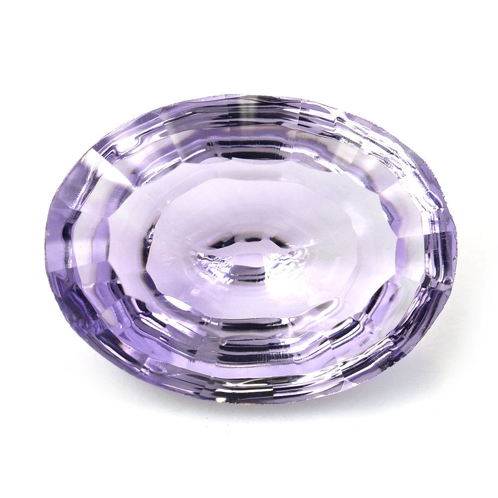 PINK AMETHYST SWIRL CUT OVAL (DES#84) (MEDIUM) 16X12MM 6.66 Cts.