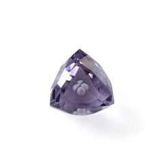 PINK AMETHYST FACETED CHOPASA TRILLION (DES#39) (HALF DRILL) (MEDIUM) 6MM 1.46 Cts.