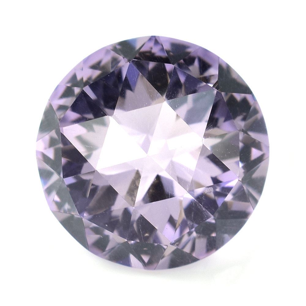 PINK AMETHYST HIGH DOME ROSE CUT ROUND (DES#17) (MEDIUM) 15MM 12.66 Cts.