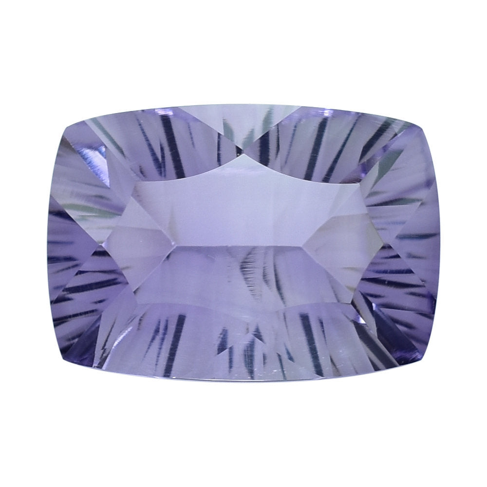 PINK AMETHYST CONCAVE CUT CUSHION(MEDIUM) 14X10MM 5.42 Cts.