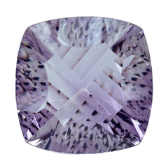 PINK AMETHYST CONCAVE CUT CUSHION (DES#72) 14MM 10.30 Cts.